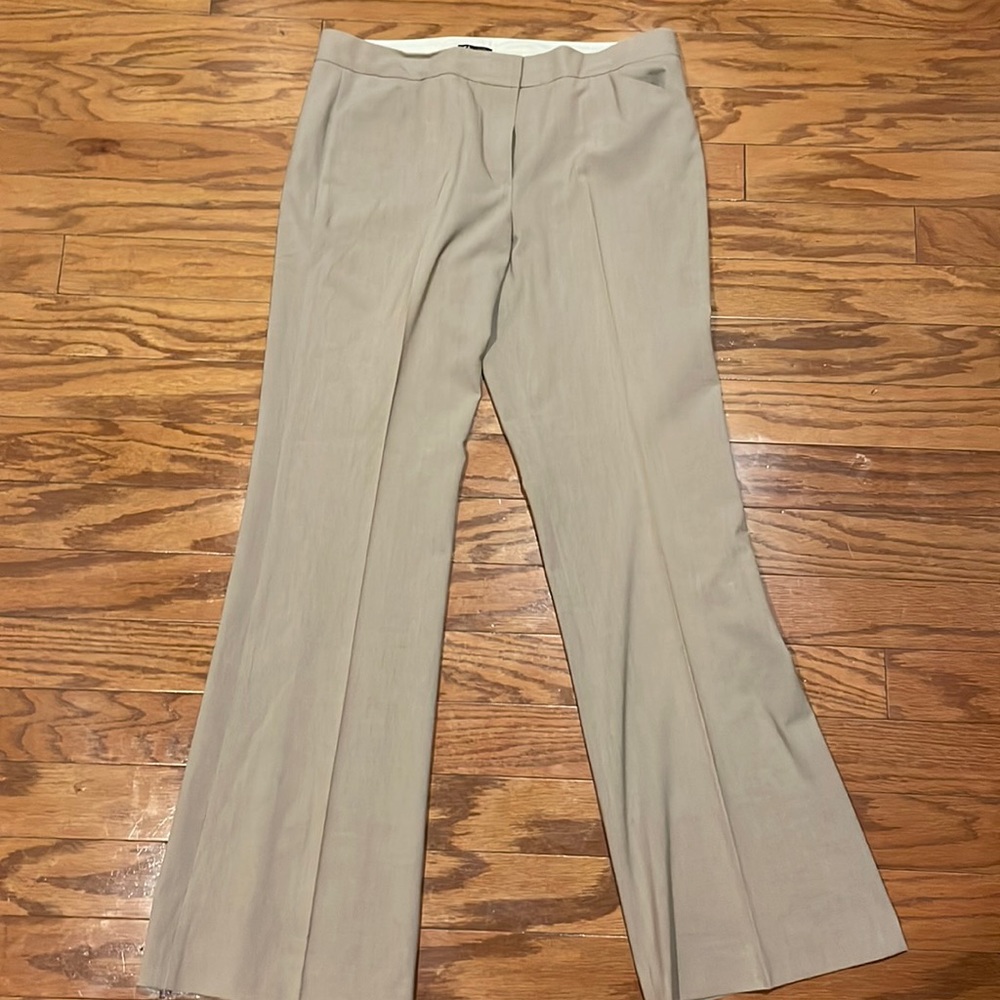 Beige dress pant